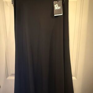 DKNY Women's Black Maxi Skirt